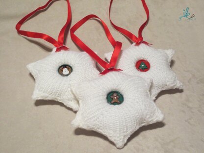 Strickanleitung Weihnachtsstern
