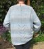 Raglan Sweater with Bobble Panels