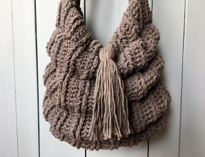 Crochet Boho Bag Pattern: Jacob's Slouchy Sac