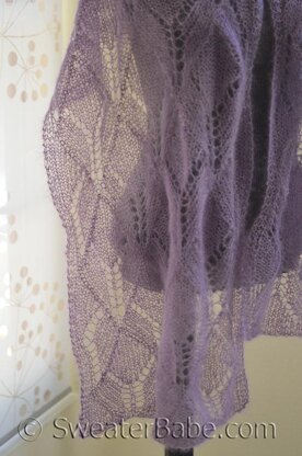 #306 Amethyst Shawl