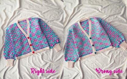 Ones and Zeroes Cardigan