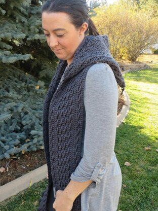 Harvest Waves Hooded Scarf