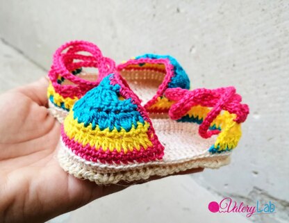 Baby Espadrillas Crochet