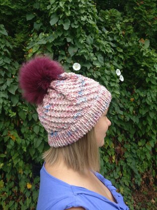 Double Swirl Beanie