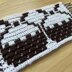 Christmas Pudding Mosaic Motif