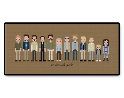 The Walking Dead Season Five B Them - PDF Cross Stitch Pattern