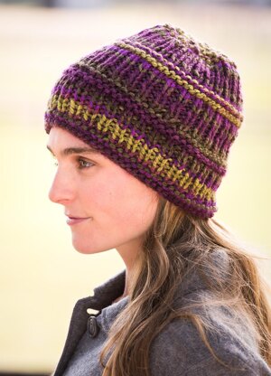 Garter and Rib Hat #710