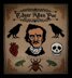 Edgar Allan Poe mosaic blanket