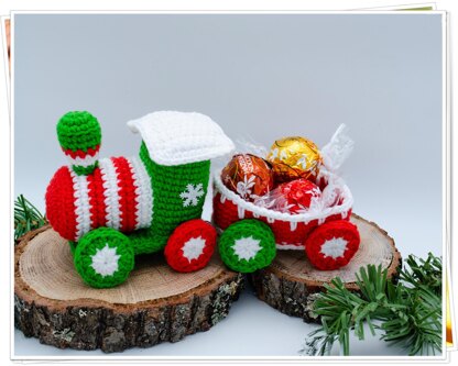 Crochet Christmas Train