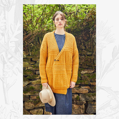 Verity Jacket -  Knitting Pattern For Women in Willow & Lark Strath by Willow & Lark