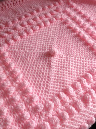 CHERRY BLOSSOM baby blanket