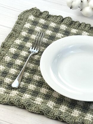 Gingham Placemat #702