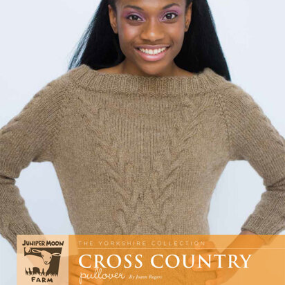 Cross Country Pullover in Juniper Moon Farm Herriot Great - Downloadable PDF