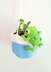 Frog Hanging Planter