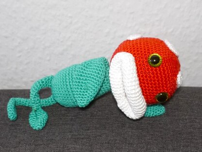Häkelanleitung für die Amigurumi Piranha-Pflanze