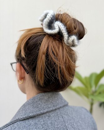 Mohair Scrunchie