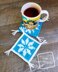 Cute Snowflakes Coasters Set