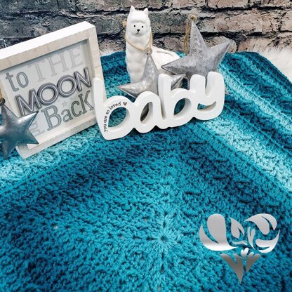 Cat's Cradle Baby Blanket