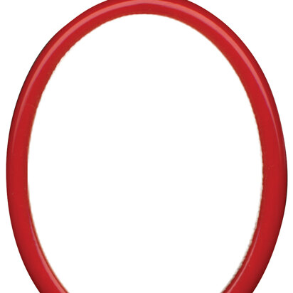 Permin 3 x 4 Inch Red Oval Flexi-Hoop