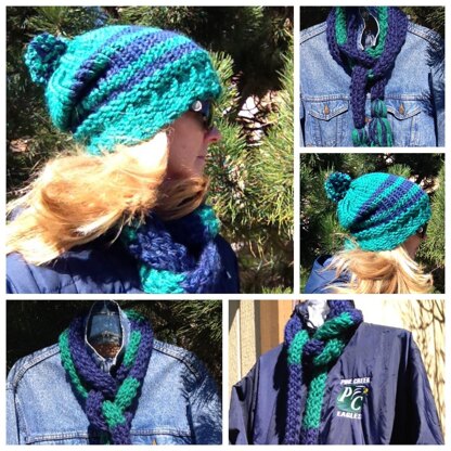 2-Hour School Spirit Scarf