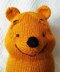 Knitted Winnie the Pooh