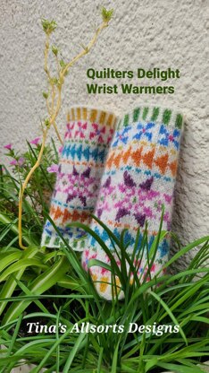 Quilters Delight Wrist Warmers