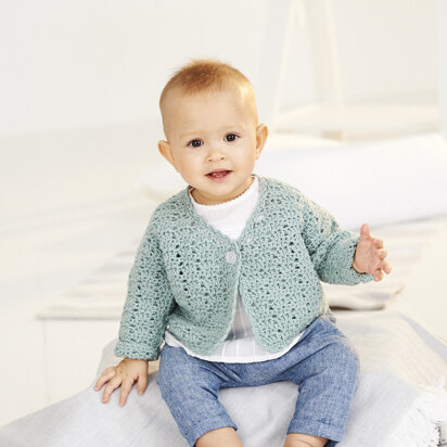 Crochet Cardigans in Stylecraft Bambino DK - 9532 - Downloadable PDF