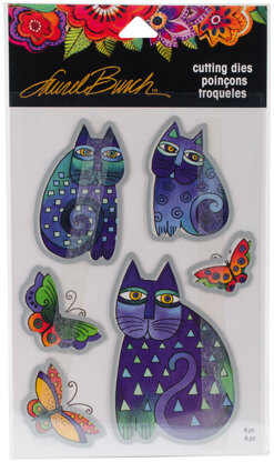 Stampendous Laurel Burch Dies - Indigo Cats
