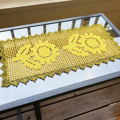 Sunflower Table Runner