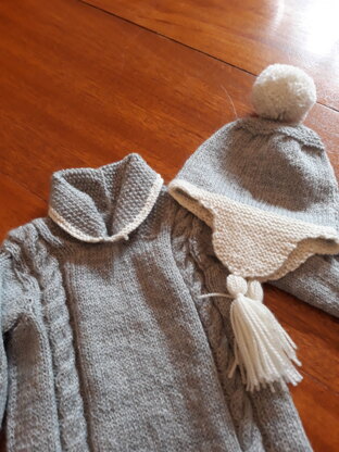 Baby Jumper and Hat