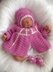 Pattern 52 - Baby Girls Chevron Matinee Set