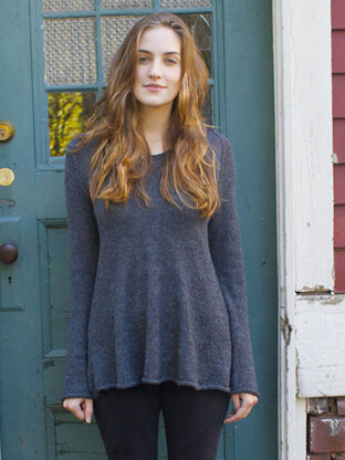 Graphite Pullover in Berroco Folio DK