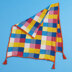 Paintbox Yarns Check Me Out Bed Throw (Free).