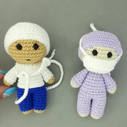 Amigurumi doctor / nurse