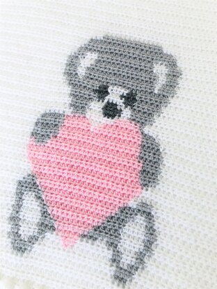 TEDDYBEAR BABY BLANKET