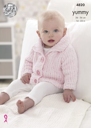 Jacket & Blanket in King Cole Yummy - 4820 - Downloadable PDF