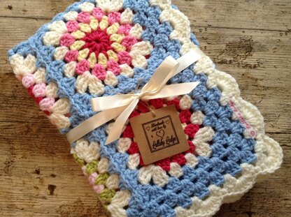 Spring Garden Baby Blanket