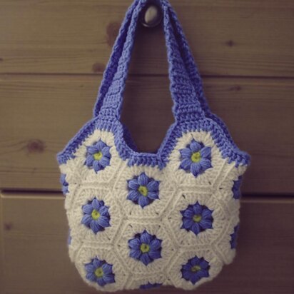Flower Hexagon Bag