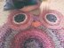 Crocheted Owl Rug (Small)