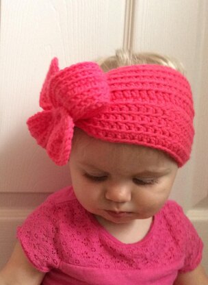 Big Bow Ear Warmer/Headband