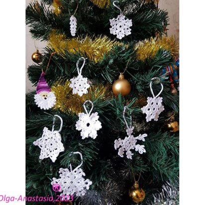 Christmas crochet decor