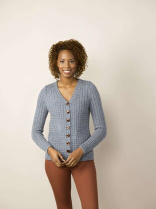 Lithia Cardigan in Tahki Yarns - Tahki_FW19_HC_16 - Downloadable PDF