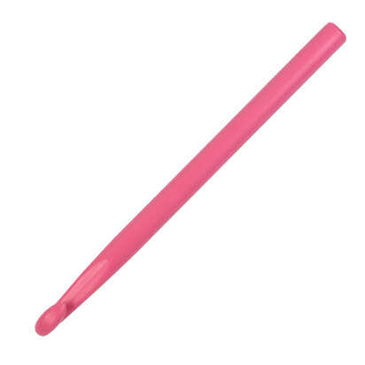 Hoooked Pink Recycled Plastic Crochet Single Ended Standard Hook 17cm (6.5")