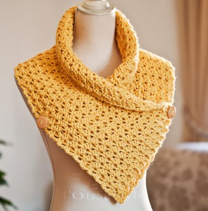 Buttoned Cowl