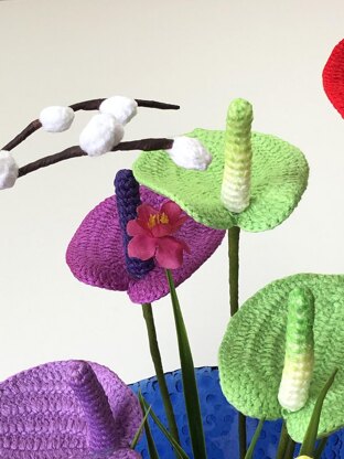 Crochet Anthurium Pattern
