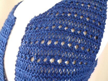 Beginner Knitting Kit Indigo