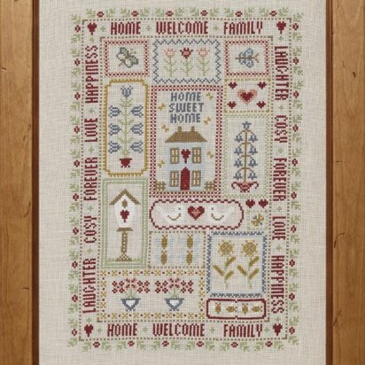 Historical Sampler Company Home & Garden - Downloadable PDF