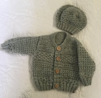 Austin Cardi and Beanie - Bc64 Knitting pattern by Little Cupcakes ...