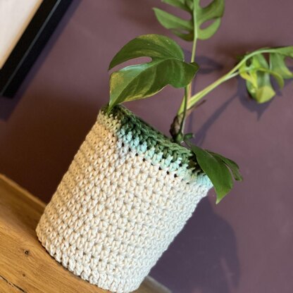 Easy Cotton Plant Pot Cover