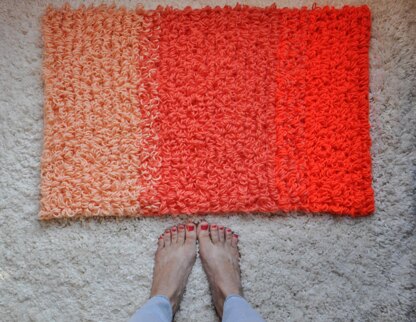 Ombre' Loop Stitch Rug